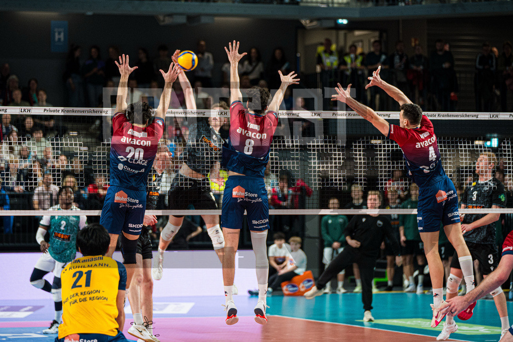 Volleyball I Herren I Saison 2025/2026 I Bundesliga I 8. Spieltag I SVG Lüneburg - FT 1844 Freiburg | CONTRAST ZERØ MEDIA - Realisiert mit Pictrs.com