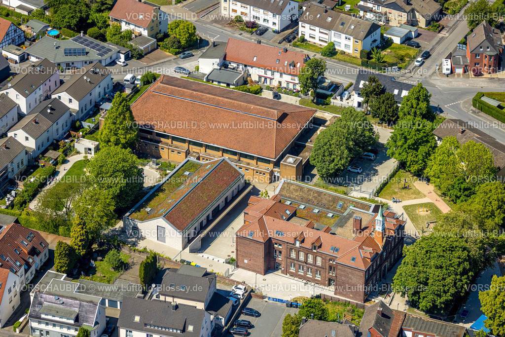 Unna250500085Schillerschule | Luftbild, Schillerschule, Unna, Stadtteil Massen ,  Ruhrgebiet, Nordrhein-Westfalen