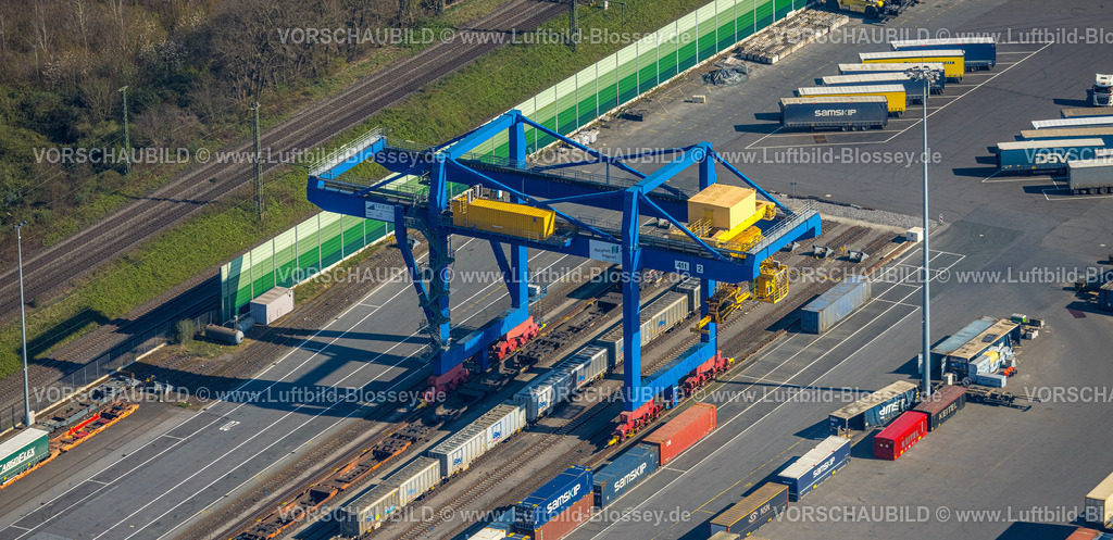 Duisburg250401718LogPort3Hohenbudberg | Luftbild, duisport Hafen, logport III Hohenbudberg, logport 3, Containerterminal, Friemersheim, Duisburg, Ruhrgebiet, Nordrhein-Westfalen, Deutschland