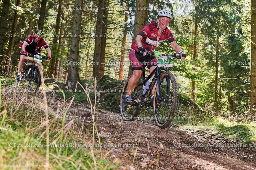 ALP7207_XXIX_GRANITBEISSER_Small_Leonhartsberger Eva | (C)FotoLois.com, Alois Spandl, 29. GRANITBEISSER - Mountainbike-Marathon in St. Georgen am Walde, SMALL 16 km, Sa 2. September 2023.