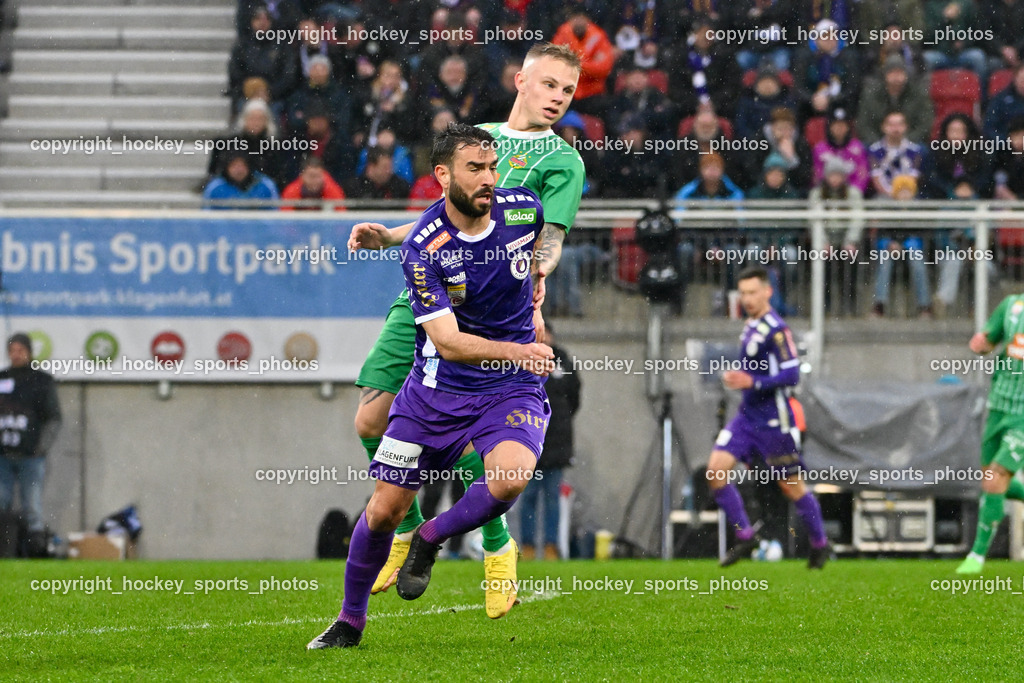 Austria Klagenfurt vs. SK Rapid 10.3.2024 | #8 Kosmas Gkezos, #22 Isak Jansson