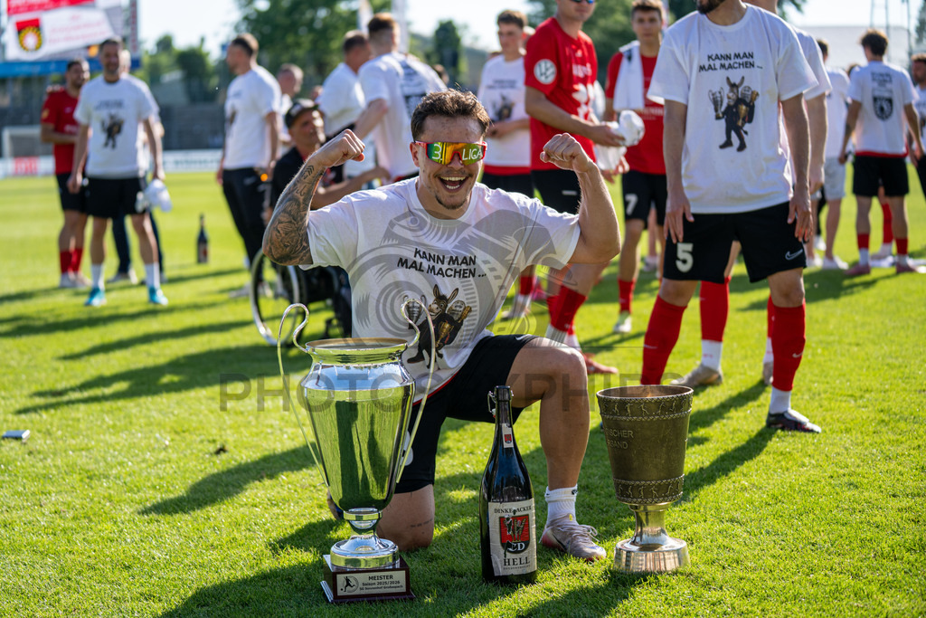 Stuttgarter Kickers vs. SG Sonnenhof Großaspach, Fussball, WFV-Pokal, Finale, 23.05.2026 | Niklas Pollex (SG Sonnenhof Großaspach, #18),Stuttgarter Kickers vs. SG Sonnenhof Großaspach, Fussball, WFV-Pokal, Finale, 23.05.2026