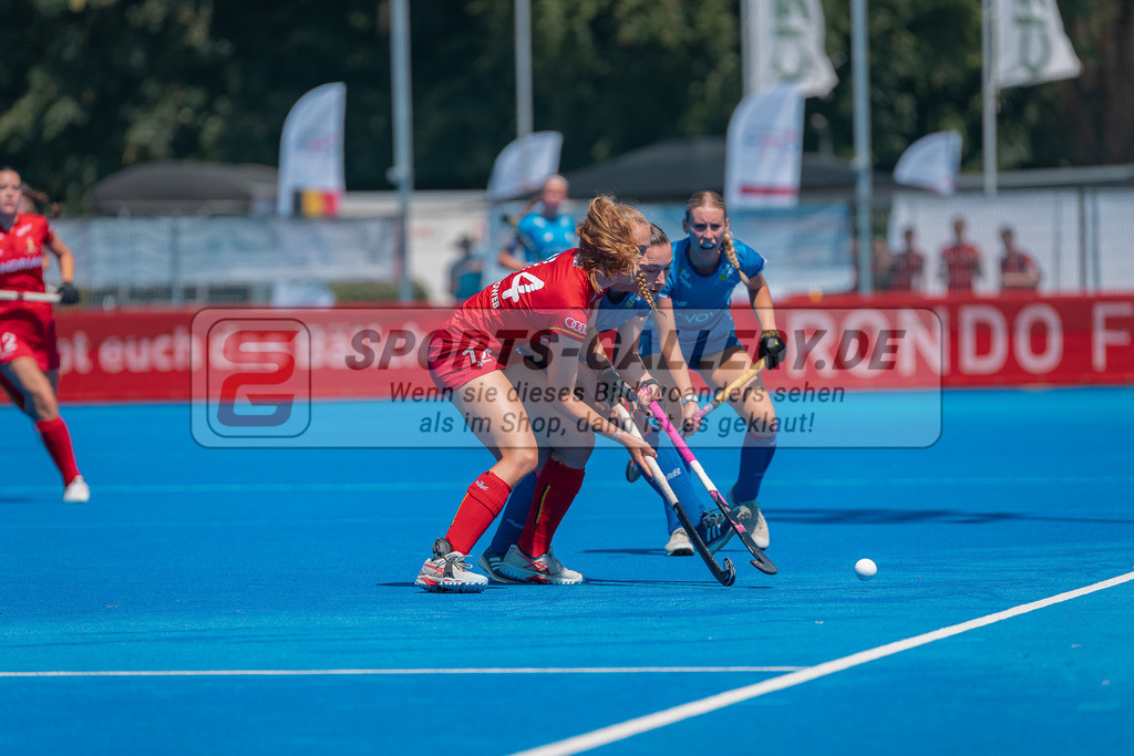 HK_20230708_109776 | Euro Hockey WU18 Belgium - Scotland Championship Girls &amp; Boys am 8.7.2023 CHTC , Krefeld ,