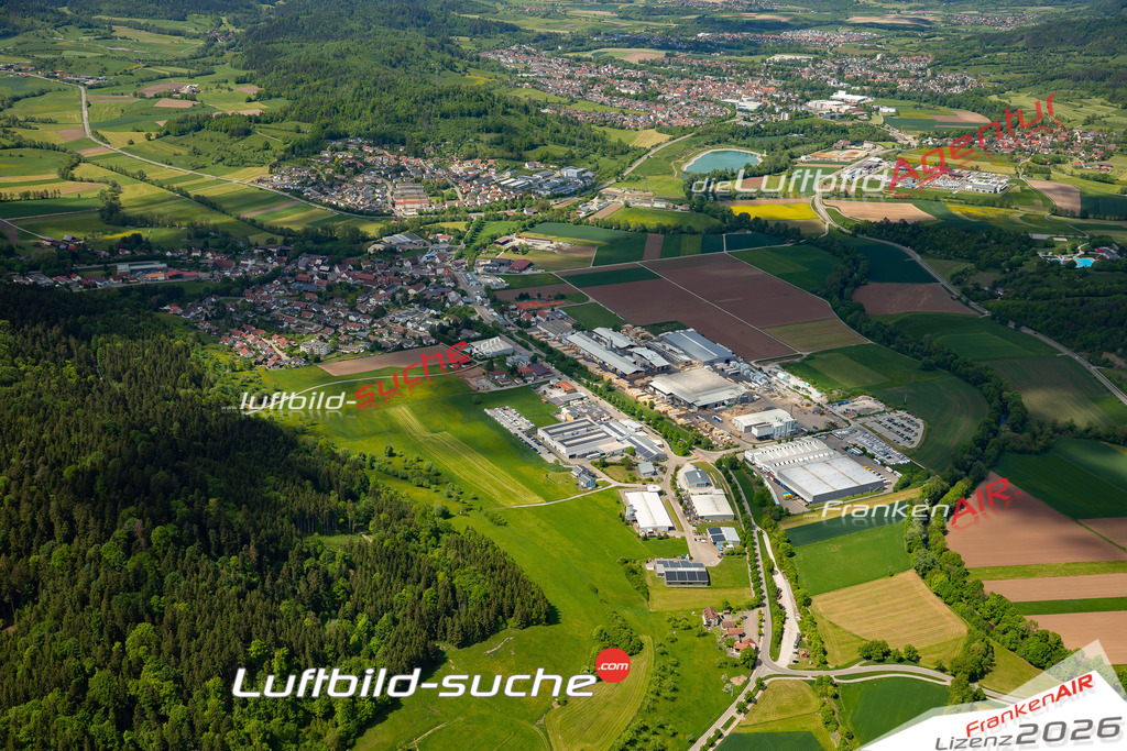 Luftaufnahme von Unterrot Gaildorf Bild- Das Luftbild wurde 2025 vom UL-Flugzeug heraus erstellt ( keine Drohne ) - Hochauflösende Luftaufnahme -Nicht vergleichbar mit Google Maps oder Satelittenbilder- Die Geschenkidee !Mit Lizenz und Bildrechte bestellbar
