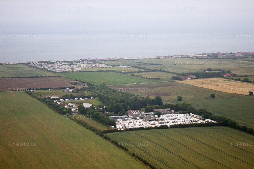 Luftbild: Ortsansicht in Atwick im Bundesland England in Vereinigtes Königreich. Foto: IMG_58702.jpg vom 20.07.2013 durch Werner Riehm/FLY-FOTO.de