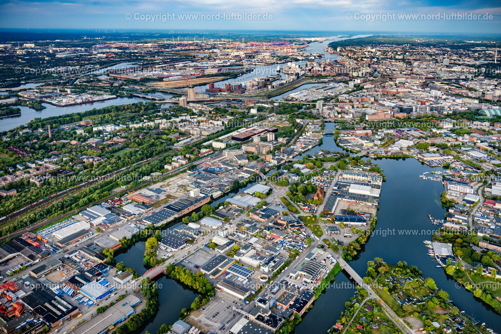 Hamburg_Rothenburgsort_ELS_5778200925 | HAMBURG 20.09.2025 Industrie- und Gewerbegebiet " Großmannstraße " an der Straße Bullenhuser Damm in Hamburg, Deutschland. // Industrial and commercial area " Grossmannstrasse " on street Bullenhuser Damm in Hamburg, Germany. Foto: Martin Elsen
