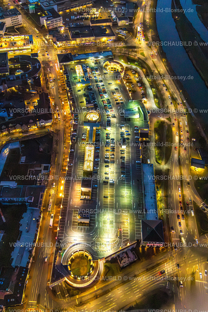 Hamm251201588Weihnachtsmarkt | Luftbild Alleecenter Hamm, ECE Hamm, Einkaufscenter, Parkdeck,  Hamm, Ruhrgebiet, Nordrhein-Westfalen, Deutschland