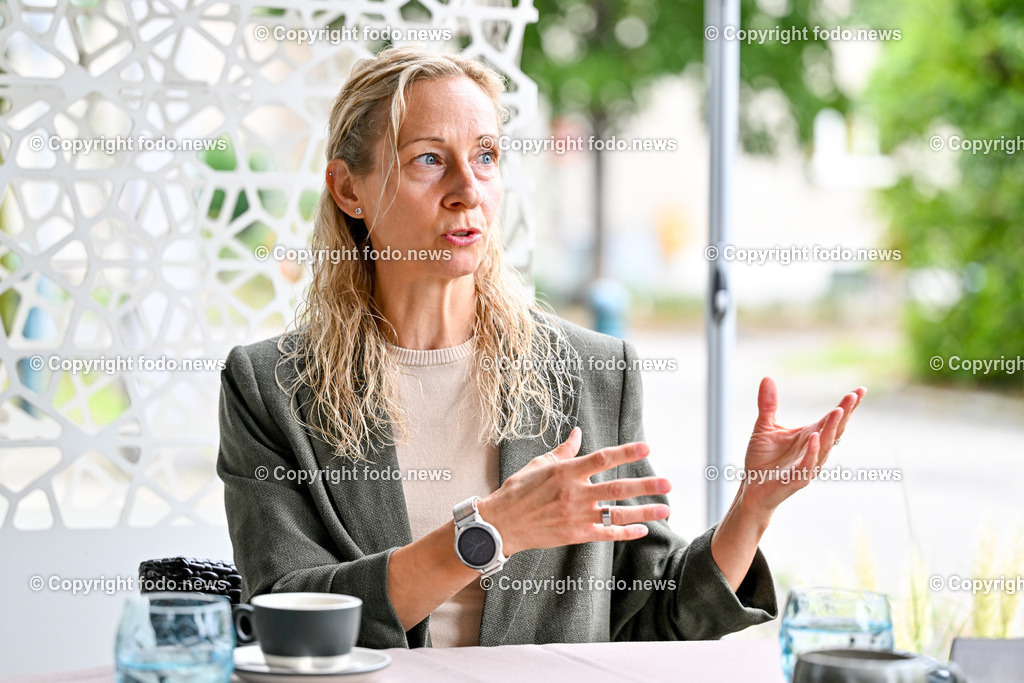 Agnes Sirkka Prammer (Die Gruenen_ NAbg)_ 26.08.2024-20 | 26.08.2024, Linz, AUT, Agnes Sirkka Prammer, im Bild Agnes Sirkka Prammer (Die Gruenen, NAbg)