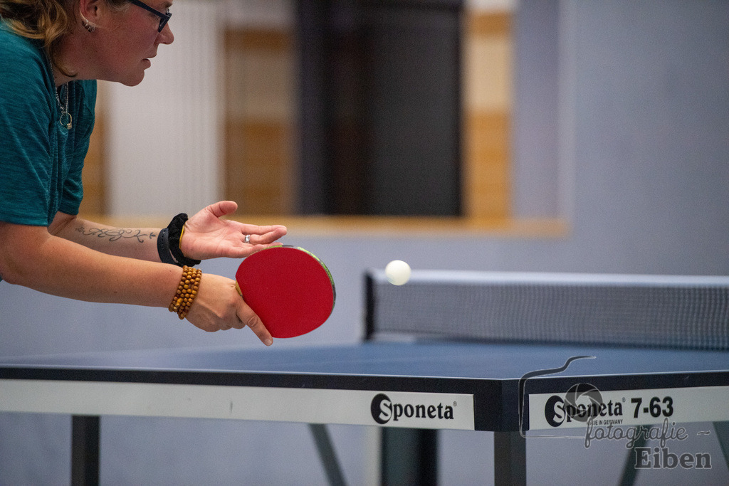 TuS Spohle-VfL Edewecht | Kerstin Grimm (VfL Edewecht); Frauen Bezirksliga; TuS Spohle (blau)-VfL Edewecht (grün) am 23.09.2024; in Spohle (Sporthalle Wiefelsteder Straße), Photo: Philip Eiben 2024 - Realisiert mit Pictrs.com