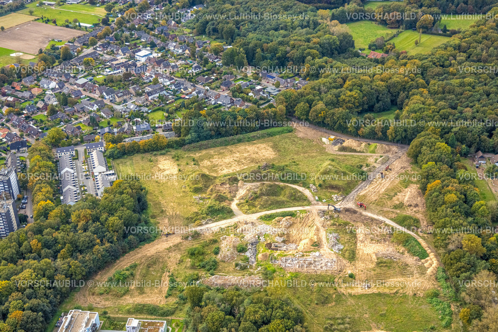 Emmerich241010585 | Luftbild, Baufläche Kasernengelände ehemalige Moritz-von-Nassau-Kaserne am neuen Wohngebiet Moritz-von-Nassau-Straße, Emmerich, Emmerich am Rhein, Nordrhein-Westfalen, Deutschland