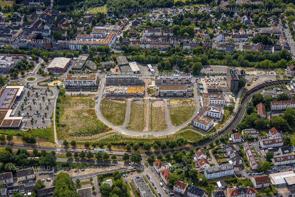Dortmund230700682 | Luftbild, Hombrucher Bogen, Baustelle, Barop, Dortmund, Ruhrgebiet, Nordrhein-Westfalen, Deutschland