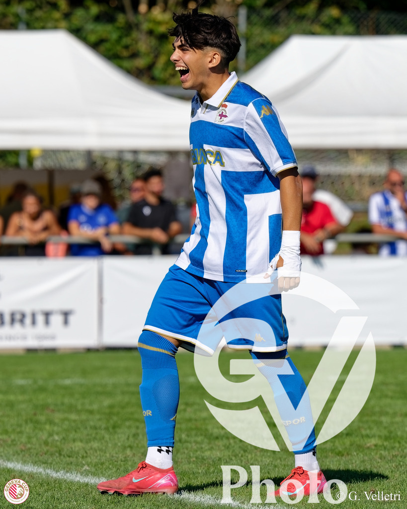 GenevaCup 3-4 - RC Deportivo v FC Inter Milan | during the GenevaCup 3-4 match between RC Deportivo and FC Inter Milan at Stade des Arberes in Meyrin, Switzerland