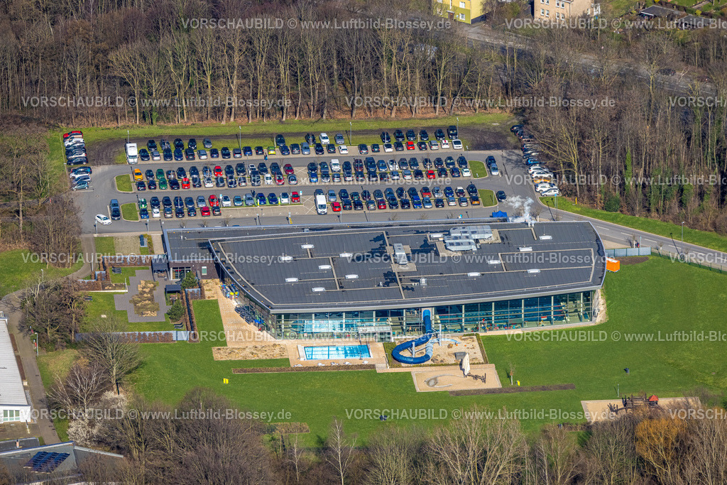 Herne230211816 | Luftbild, Wananas Sportbad und Freizeitbad, Baukau-West, Herne, Ruhrgebiet, Nordrhein-Westfalen, Deutschland