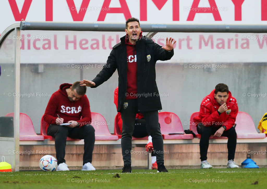 A_LUI_05032023_07 | SPORT,FUSSBALL,ADMIRAL BUNDESLIGA AUSTRIA KLAGENFURT-SCR ALTACH 05.03.2023IM BILD:MIROSLAV KLOSE  (ALTACH) BILD:FOTOLUI/MW