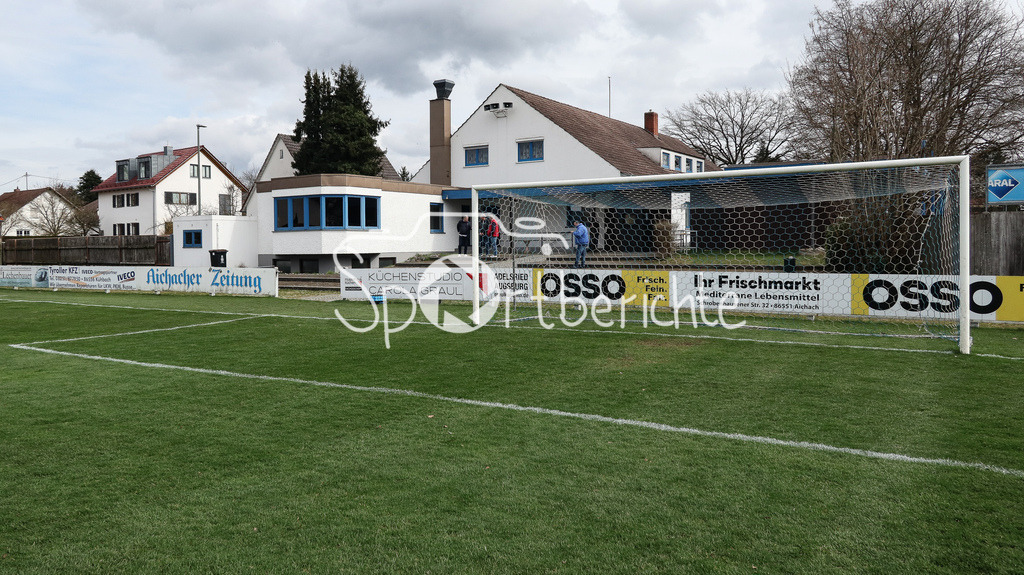 BCA-Platz Aichach | Die Heimspielstätte des BC Aichach / Sportplatz an der Schrobenhausener Strasse / Aichach / Bayern / Kreisliga Ost / Bayernliga Süd Meister