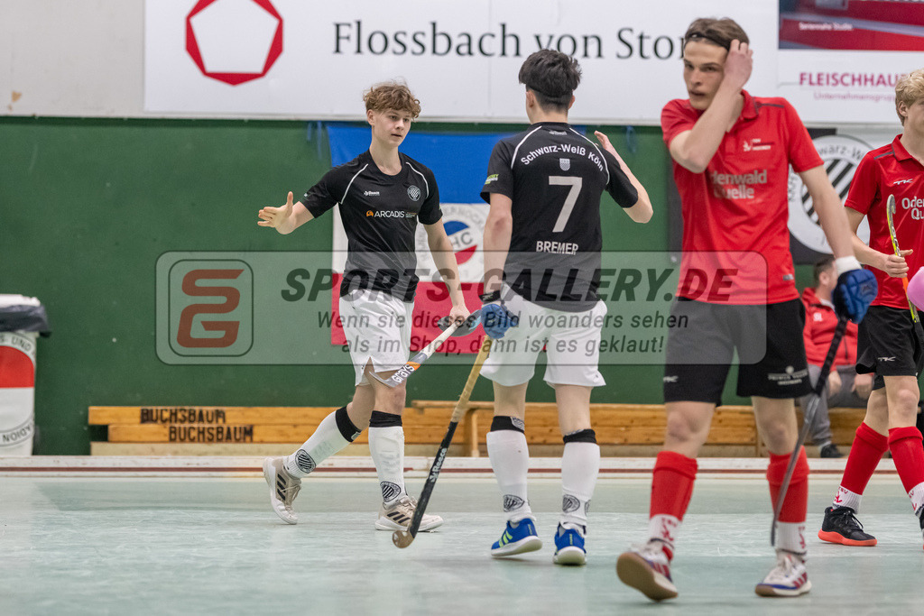 SFE_20230305_0013 | Deutsche Meisterschaft Männliche U16 Halle 2023 am 05.03.2023 in Köln (KTHC Stadion Rot-Weiss Köln Tennis and Hockey Club), Photo: Stephan Fehrmann 2022 (Sports-Gallery)