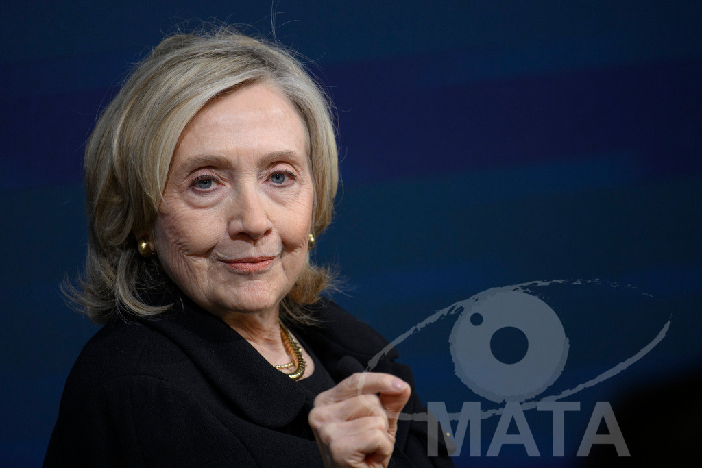 _DWA3715 | Die US-Politikerin Hillary Clinton auf der Veranstaltung Bridging Scholarship and Statecraft im Rahmen der Münchner Sicherheitskonferenz 2026. München, 13.02.2026 Bayern Deutschland  - Realisiert mit Pictrs.com