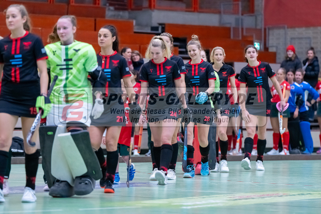 HK_20241214_100043 | 2. Bundesliga Halle Damen Crefelder HTC - DSD Düsseldorf am 14.12.2024 Halle Glockenpitz, Krefeld ,