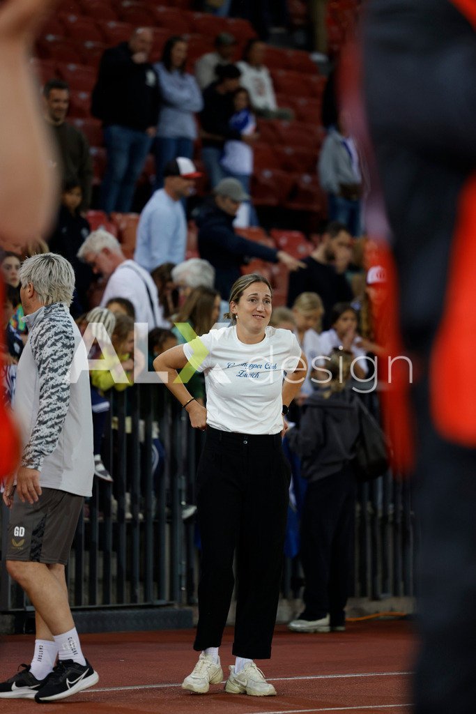 GC Zürich vs FC Zürich - AXA Women’s Super League Playoffs - Stadion Letzigrund | Laura Vetterlein after the AXA Women’s Super League Playoffs quarter-final second leg between GC Zürich and FC Zürich at Stadion Letzigrund, Zurich, Switzerland. - Realisiert mit Pictrs.com
