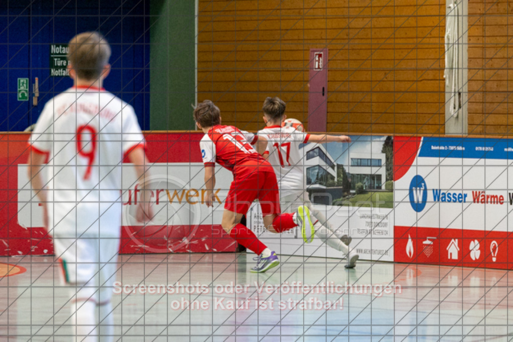 20251213_104219_0162 | FC Augsburg - SGM Do/Rei U1427. internationaler Prinzing Junior Cup in der Donzdorfer Lautertalhalle - 13.12.2025,Foto: PhotoPeet-Sportfotografie/Peter Harich