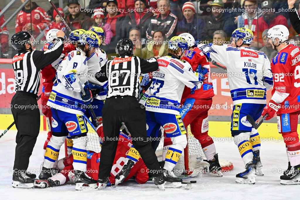 EC KAC vs. EC IDM Wärmepumpen VSV 5.11.2023 | JEDLICKA PETER, ZGONC GASPER JAKA, #8 Rebernig Maximilian,  #77 Lindner Philipp, #17 Kulda Arturs, #92 Unterweger Clemens