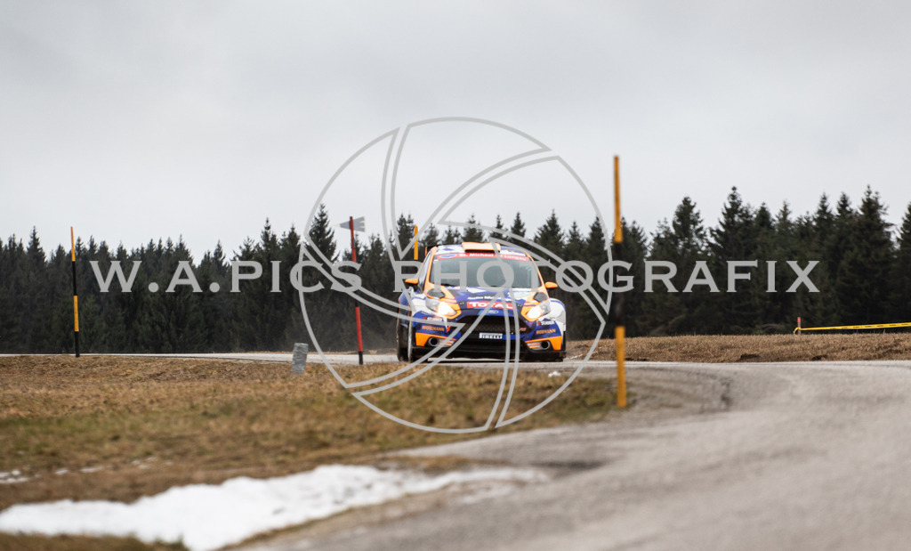 Sportmediapics-04012086433   | Jännerrallye 2020, AUSTRIA, 04-05. jänner 2020 -  Image shows: Hermann Neubauer/Bernhard Ettel (AUT,Ford Fiesta R5)
Keywords: Motorsport, Rallye, Jänner, St.Oswald, Sport.
Photo: Sportmediapics/Andreas Willdoner