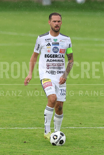 Friendly Match: SC Weiz vs TSV Hartberg in Weiz | Weiz, AUSTRIA, 01.JUL.26 - SOCCER - ADMIRAL Bundesliga, SC Weiz vs TSV Hartberg, test match. The image shows Lukas Spendlhofer (Hartberg).
