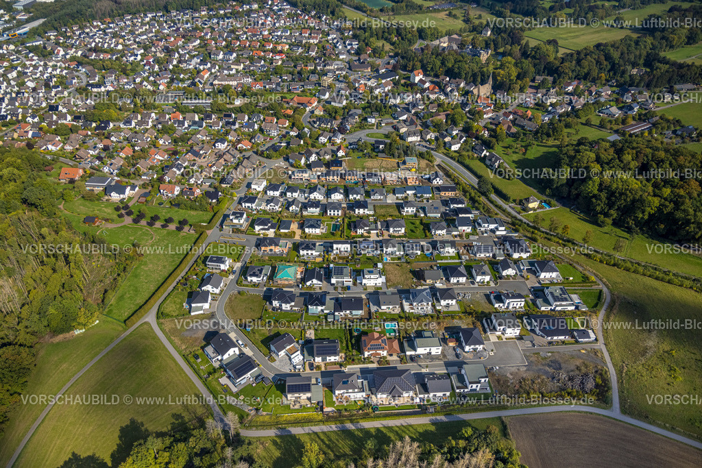 Arnsberg220903249 | Luftbild, Neubaugebiet Wohnsiedlung Sternhelle-Ost am Oelinghauser Weg und Stiepeler Straße, Herdringen, Arnsberg, Sauerland, Nordrhein-Westfalen, Deutschland