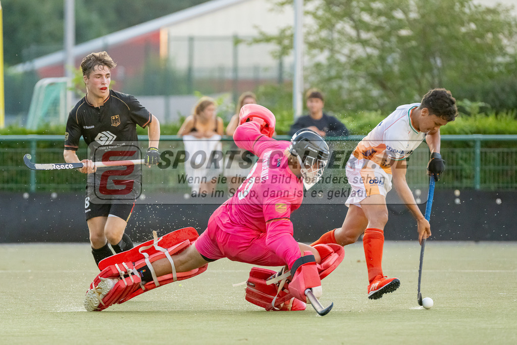 HK_20230819_103396 | 4 Nations Tournament ( MU21 ) India - Germany am 19.8.2023 DHC Düsseldorf, Düsseldorf ,