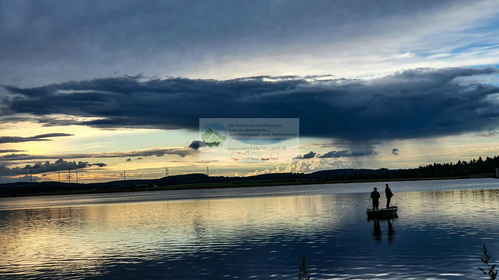 Förmitzspeicher Sonnenuntergang Sommer | Impressionen rund um Hochfranken - Frankenwald - Fichtelgebirge - Realisiert mit Pictrs.com