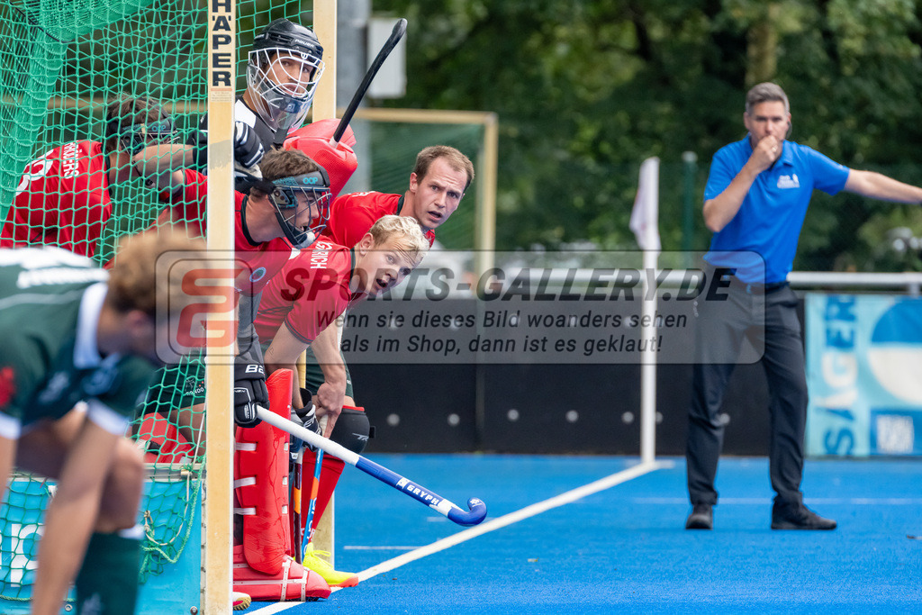 HK_20240915_106530 | 1. Bundesliga Herren Crefelder HTC - Uhlenhorst Mülheim am 15.9.2024 Crefelder HTC , CHTC, Krefeld , LangHeinrich Finn ( Crefelder HTC #22 ) , Linus Michler ( Crefelder HTC #7 )
