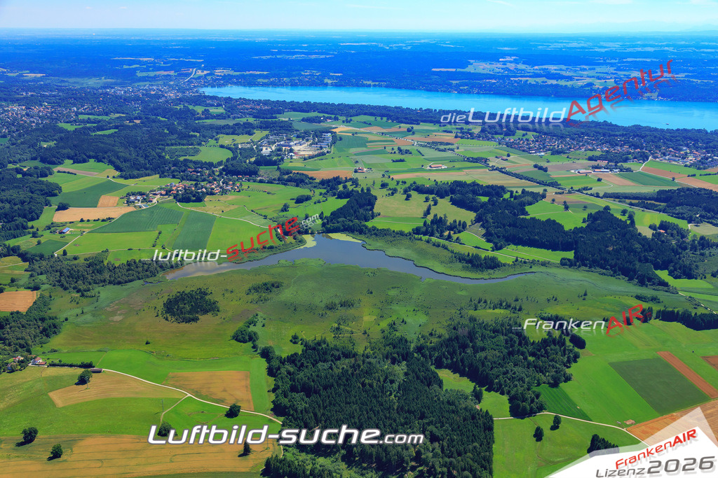 Luftbild von Maisingersee  - Luftaufnahme wurde 2017 von https://frankenair.de mittels Flugzeug (keine Drohne) erstellt - die Geschenkidee