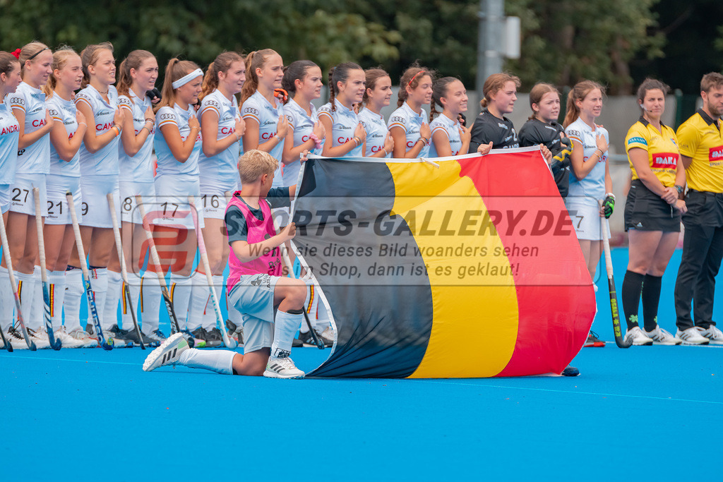 HK_20230715_102555 | Euro Hockey WU18 SF1 Belgium vs England Championship Girls &amp; Boys am 15.7.2023 CHTC , Krefeld ,