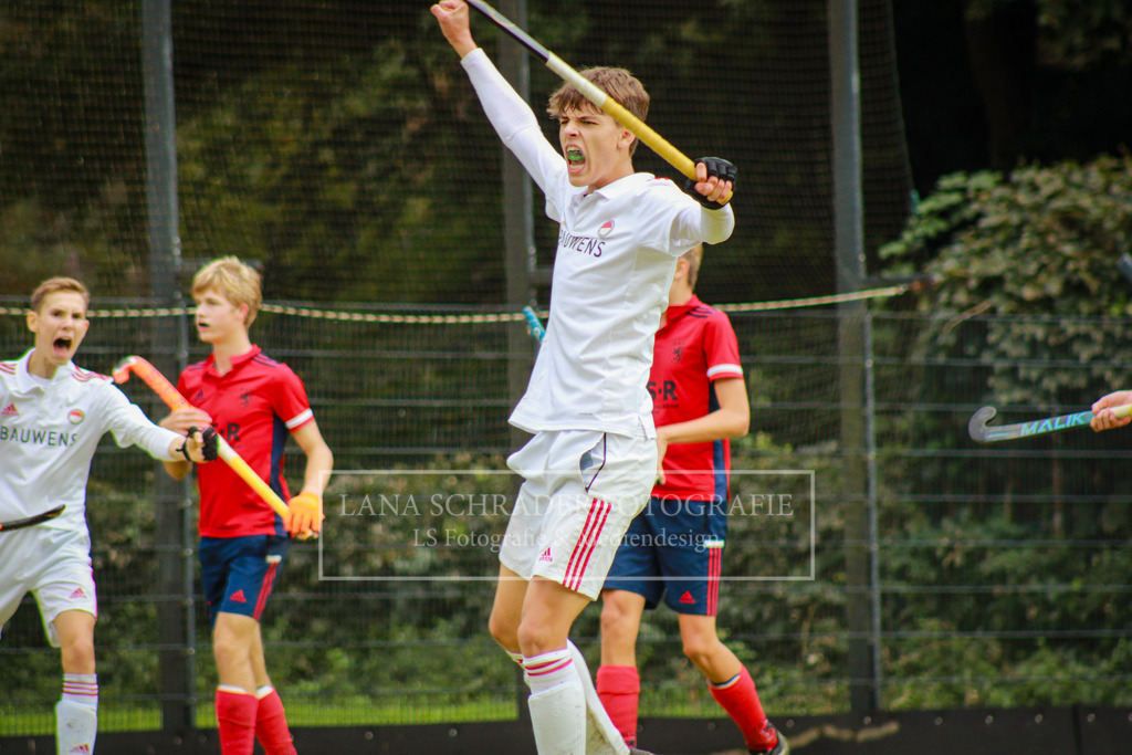 MU16 2. HF Westdeutsche Meisterschaft  Rot-Weiß Köln - Düsseldorfer HC 07.10.23 Gladbach-41 | lanaschraderfotografie - Realisiert mit Pictrs.com