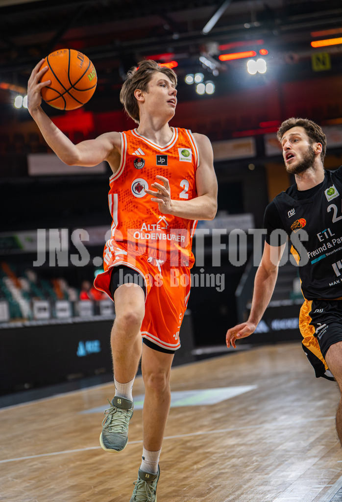 Basketball I Herren I Saison 2025-2026 I ProB Nord I 18. Spieltag I Rasta Vechta II - LOK Bernau-80 | Epke Kruthaup (2,Rasta Vechta II) - Realisiert mit Pictrs.com