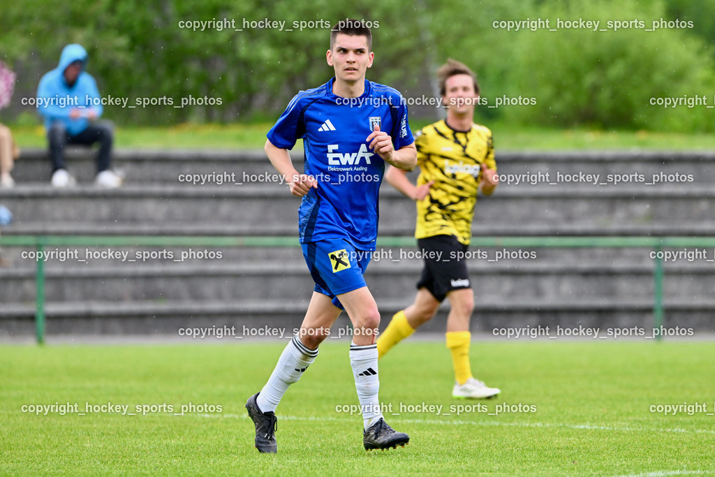 FC Faakersee vs. URC Thal Assling | #19 David Bürgler URC Thal Assling, FC Faakersee vs. URC Thal Assling, FC Faakersee vs. URC Thal Assling am 04.05.2025 in Finkenstein (Sportplatz Finkenstein), Austria, (Photo by Bernd Stefan)