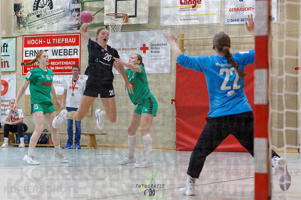 2024-10-19_208 | Jugendbundesliga B-Jugend weiblich; HSG Kleenheim/Langgöns - Longericher SC am 19.10.2024 in Oberkleen (Weidig-Halle) - Realisiert mit Pictrs.com