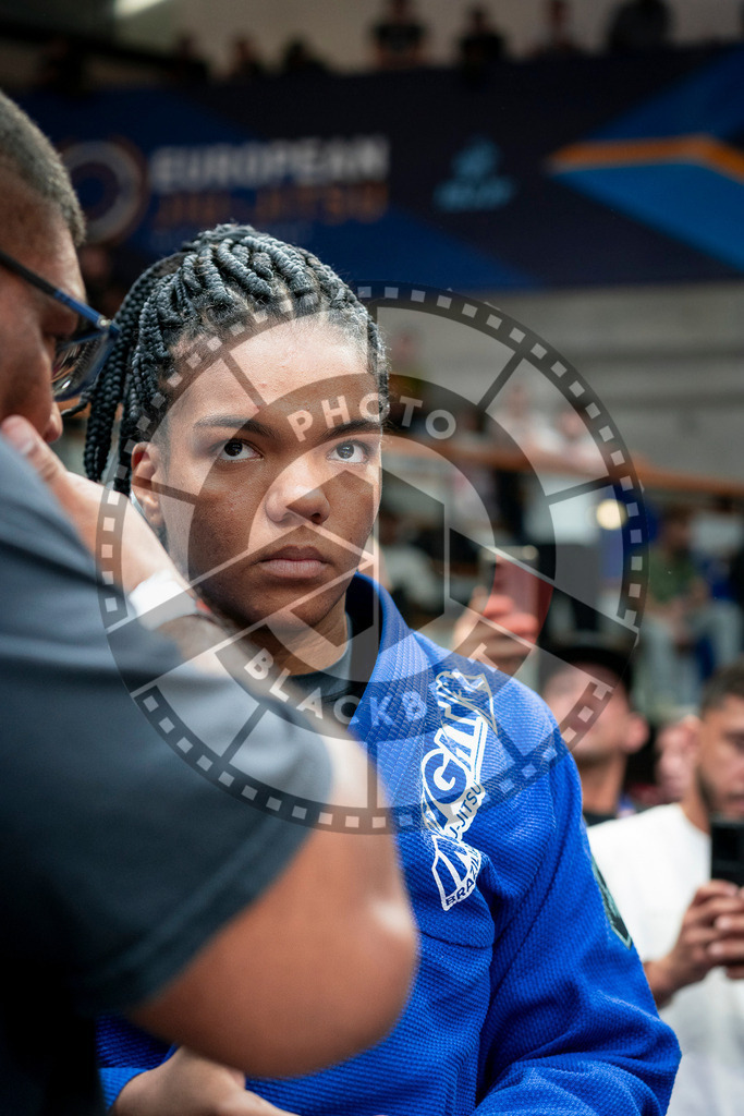 20240126PBB1575 | Fighters compete during the Brazilian Jiu-Jitsu European Championship of the IBJJF in Paris, France, on January 26, 2024.