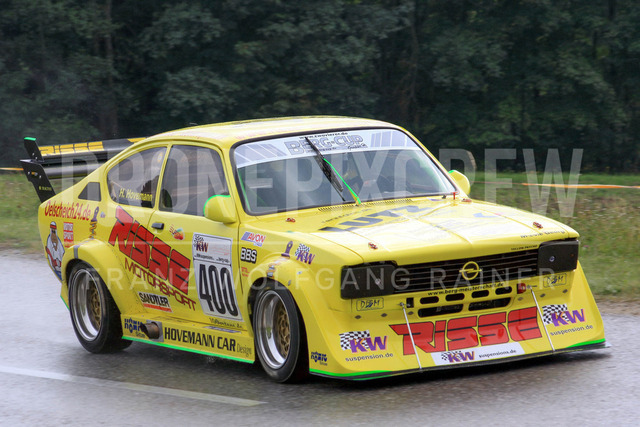 International Hill Climb Esthofen – St. Agatha 2008    | Race car action at the International Hill Climb Esthofen – St. Agatha, held on September 20–21, 2008, in Upper Austria. The image shows HOVEMANN Holger (Opel Risse Kadett C), 400.     