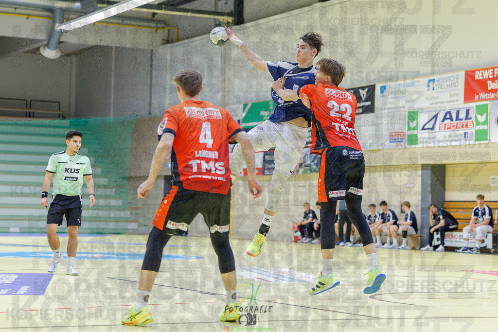 Jugendbundesliga A-Jugend; HSG Dutenhofen/Münchh. - HSG Rodgau Nieder-Roden | Jugendbundesliga A-Jugend; HSG Dutenhofen/Münchh. - HSG Rodgau Nieder-Roden am 07.12.2024 in Dutenhofen (Sporthalle Dutenhofen)Photo © 2024 - Jörg Heinrich - Realisiert mit Pictrs.com