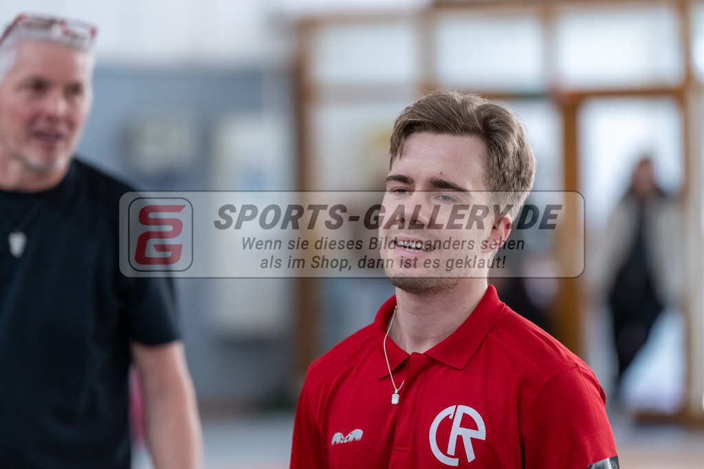 HK_20250202_102496 | 2. Bundesliga Halle Herren Club Raffelberg - Schwarz Weiss Köln am 2.2.2025 Halle am Raffelberg, Duisburg ,