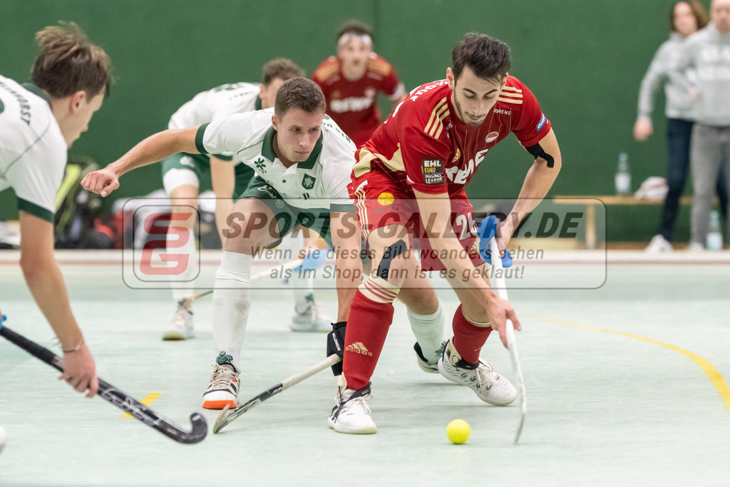 SFE_20230114_0090 | 1. Bundesliga Hockey Herren Rot-Weiss Köln - Uhlenhorst Mülheim am 14.01.2023 in Köln (KTHC Stadion Rot-Weiss Köln Tennis and Hockey Club), Photo: Stephan Fehrmann 2022 (Sports-Gallery),Elian Mazkour ( Rot-Weiss Köln #26 )