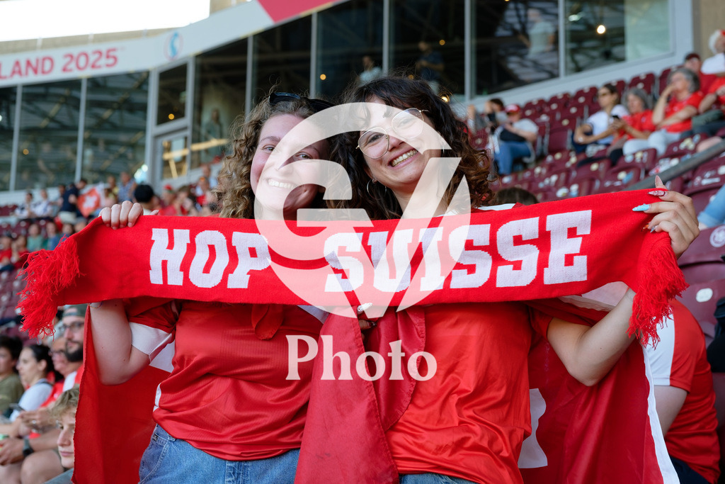 Finland v Switzerland: UEFA Women's EURO 2025 Group A | GENEVA, SWITZERLAND - JULY 10:  during the UEFA Women's EURO 2025 Group A match between Finland and Switzerland at Stade de Geneve on July 10, 2025 in Geneva, Switzerland. (Photo by Giuseppe Velletri Sports Press Photo/Getty Images)