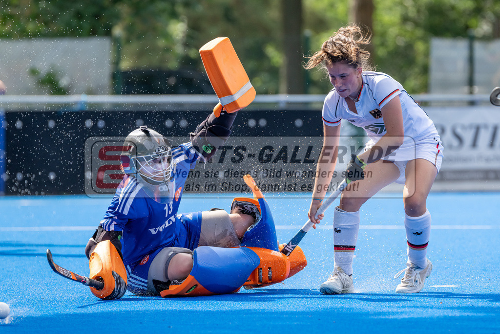 HK_20240629_102891 | WU18 Länderspiel GER - NED am 29.6.2024 Crefelder HTC, Krefeld ,