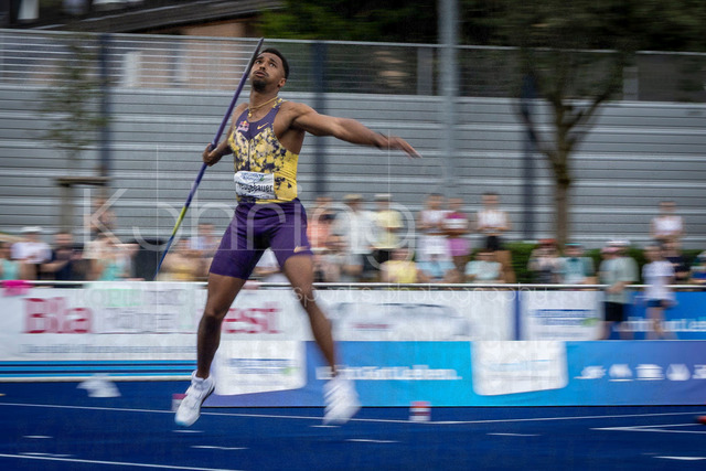 Multisport Event; Ratingen, 28.06.2026 | RATINGEN, GERMANY - JUNE 28, 2026 : Leo Neugebauer (GER / Germany) competing in the javelin during the Multisport Event at Stadion Ratingen on June 28, 2026 in Ratingen, Germany.