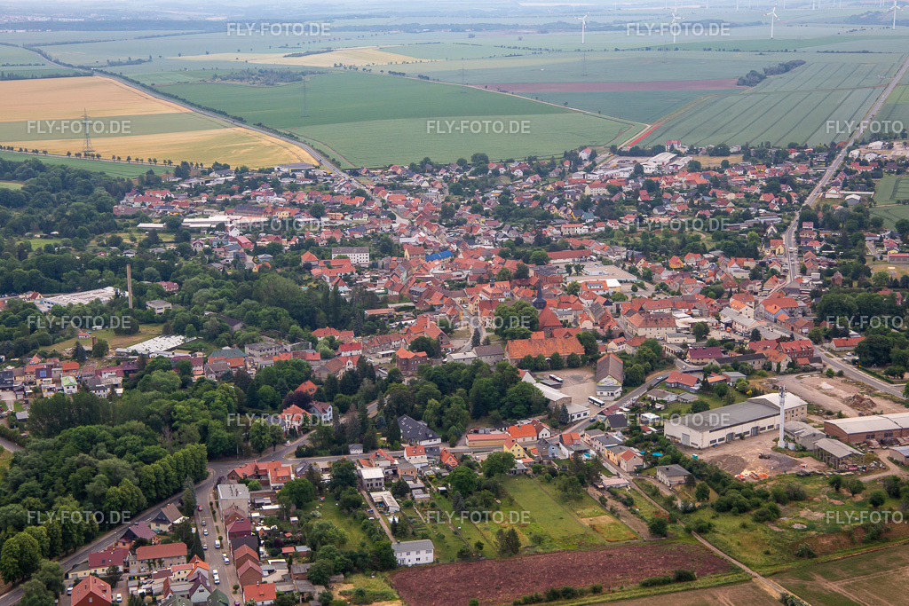 B185 | Luftbild: B185 im Ortsteil Ermsleben in Falkenstein im Bundesland Sachsen-Anhalt in Deutschland. Foto: IMG_136394.jpg vom 16.06.2023 durch ©2025 Werner Riehm fly-foto.de/copyright - Realisiert mit Pictrs.com