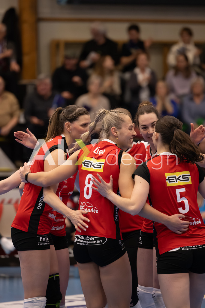 Volleyball I Frauen I Saison 2025-2026 I Volleyball NLA | Women I Round 16 I VC Kanti Schaffhausen - Viteos NUC I 31.01.2026 | VC Kanti Schaffhausen Spielerkreis - Realisiert mit Pictrs.com