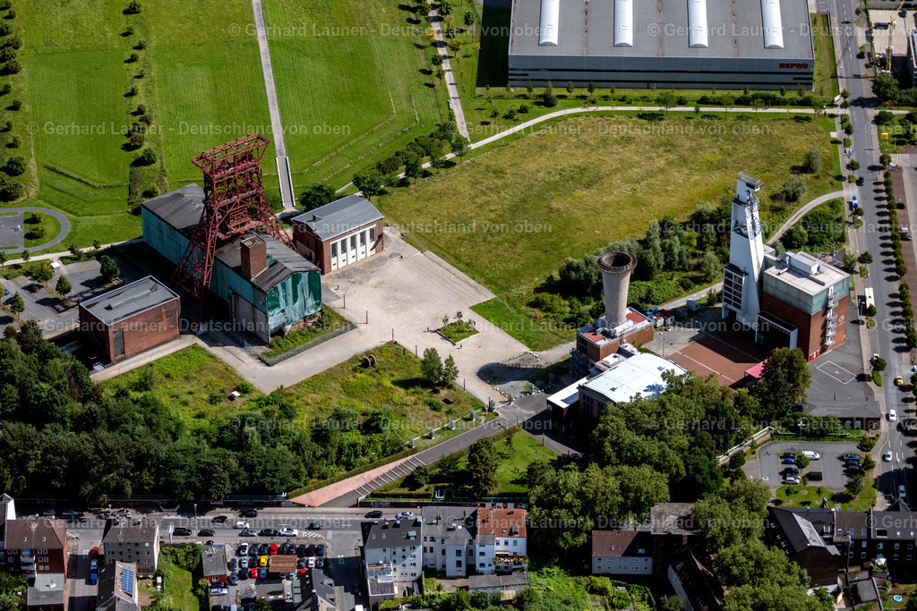 4050005 | Die Zeche Consolidation oder „Consol“ war ein Steinkohlen-Bergwerk in Gelsenkirchen. Heute stehen die Anlagen unter Denkmalschutz bzw. werden gewerblich oder kulturell genutzt
