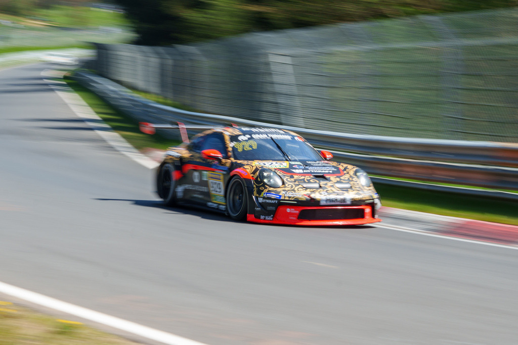 Nürburgring Langstrecken Serie  Rennen 2(NLS) | 26.04.2025 Nürburgring Langstrecken Serie  Rennen 2(NLS), Nürburgring,Deutschland, Bild: # 929, Kkrämer Racing, Fidel Leib, Tobias Vazquez-Garcia, ,  im Porsche 911 GT3 Cup - Realisiert mit Pictrs.com