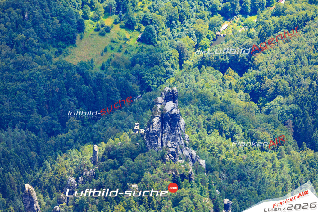 Luftbild von Saechsische_schweiz Rathen - Luftaufnahme wurde 2016 von https://frankenair.de mittels Flugzeug (keine Drohne) erstellt - die Geschenkidee